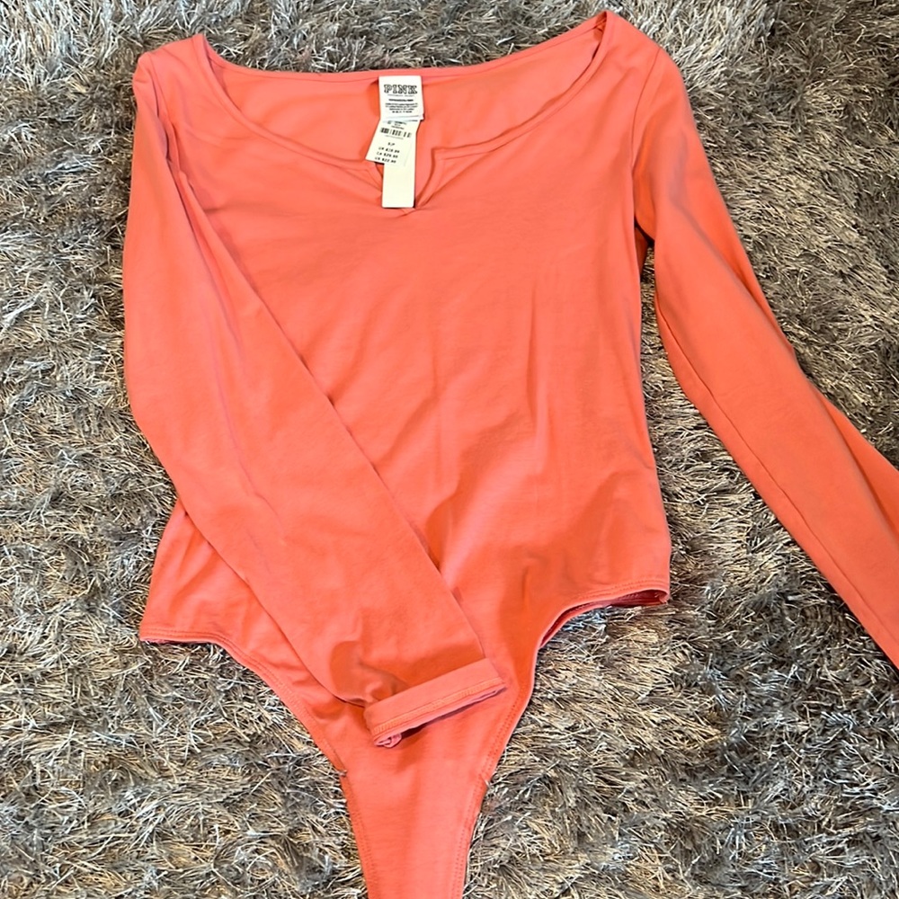Peach body suit from PINK